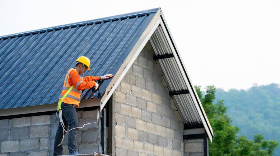 Professional metal roof installation in Salina, KS